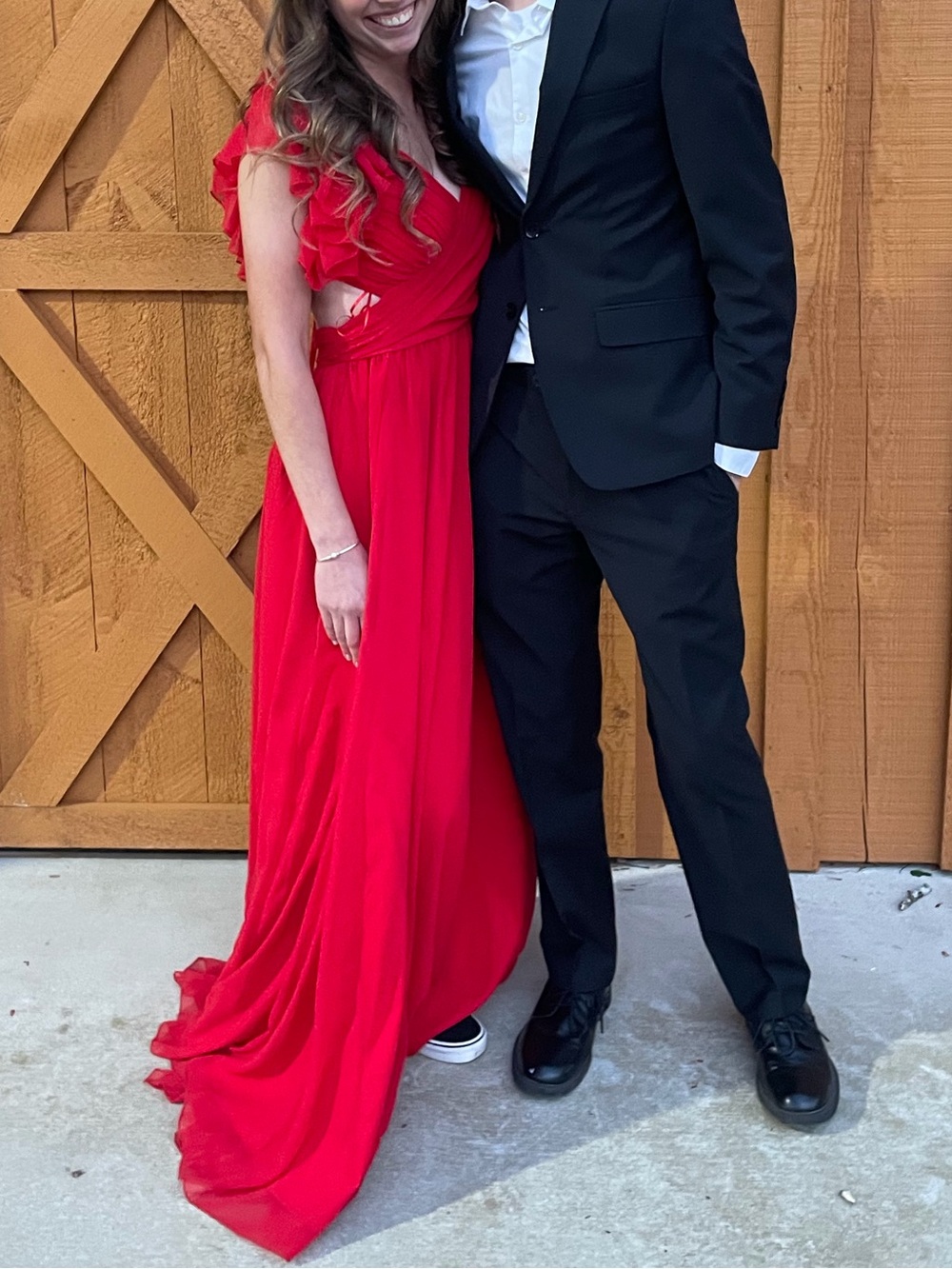 Beautiful Bright Red formal dress 😍 Size S - prom, wedding guest dress